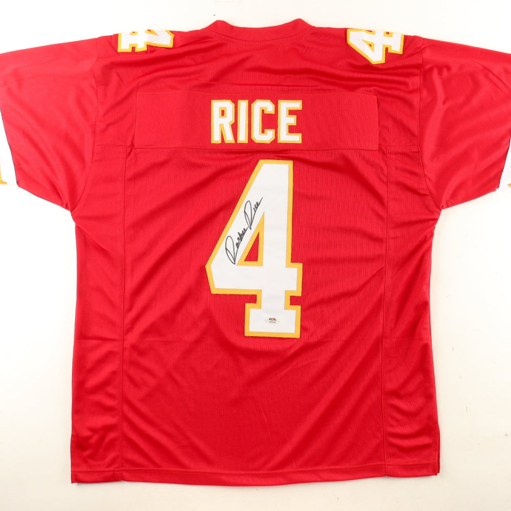 Rashee Rice Signed Chiefs Red Jersey (PSA)