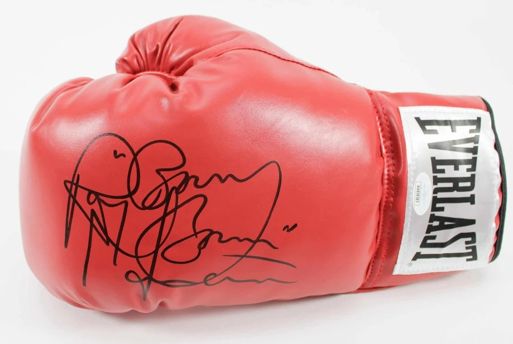 Ray &quot;Boom Boom&quot; Mancini Signed Red Everlast Boxing Glove (JSA Witness COA)