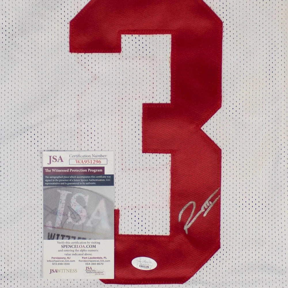 Ray-Ray McCloud III Signed San Francisco 49ers White Jersey (JSA Witness COA)