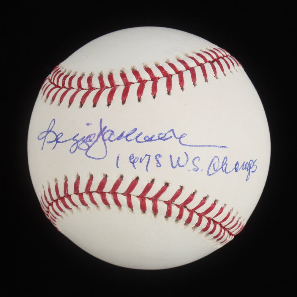 Reggie Jackson Signed 1978 World Series Baseball Inscribed "1978 W.S. Champs" (JSA)