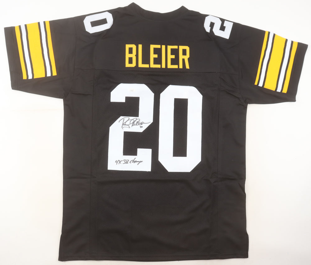 Rocky Bleier “4x SB Champs” Signed Pittsburgh Steelers Jersey (JSA COA)