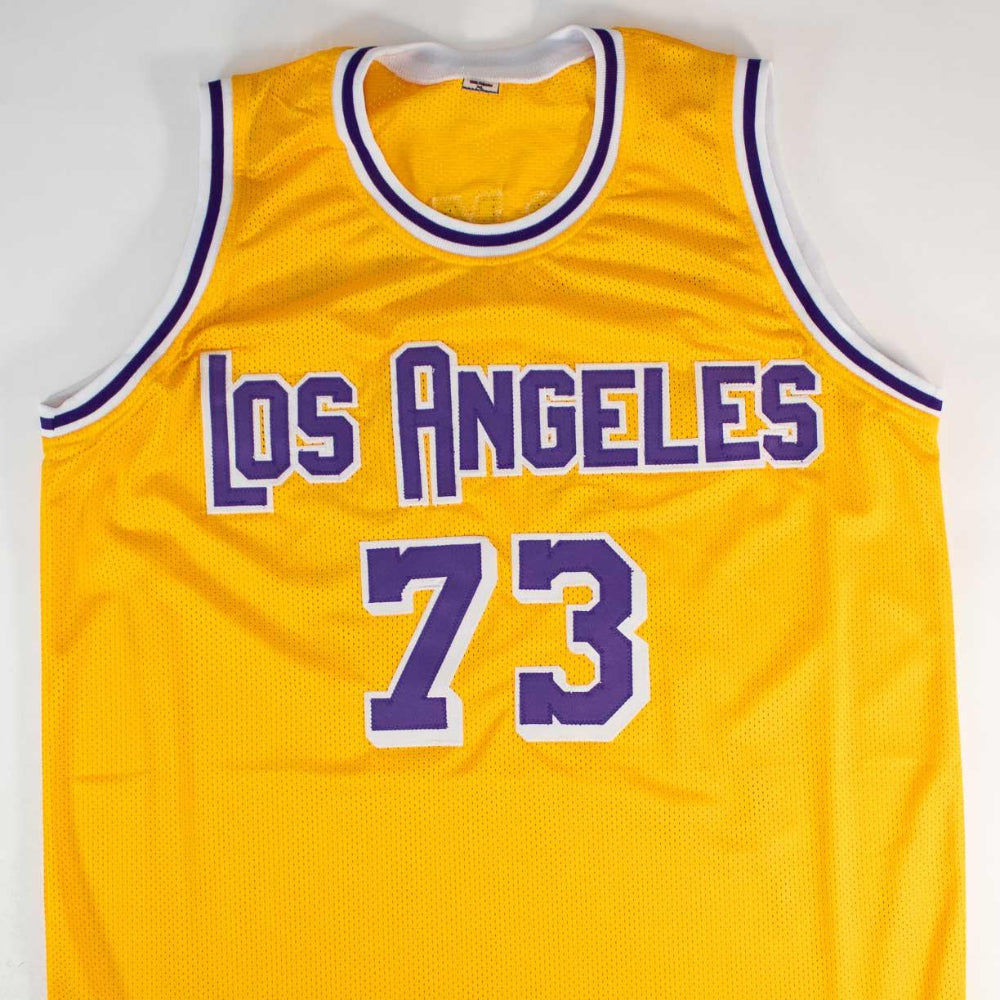 Dennis Rodman Signed Los Angeles Lakers Jersey (JSA Certified)