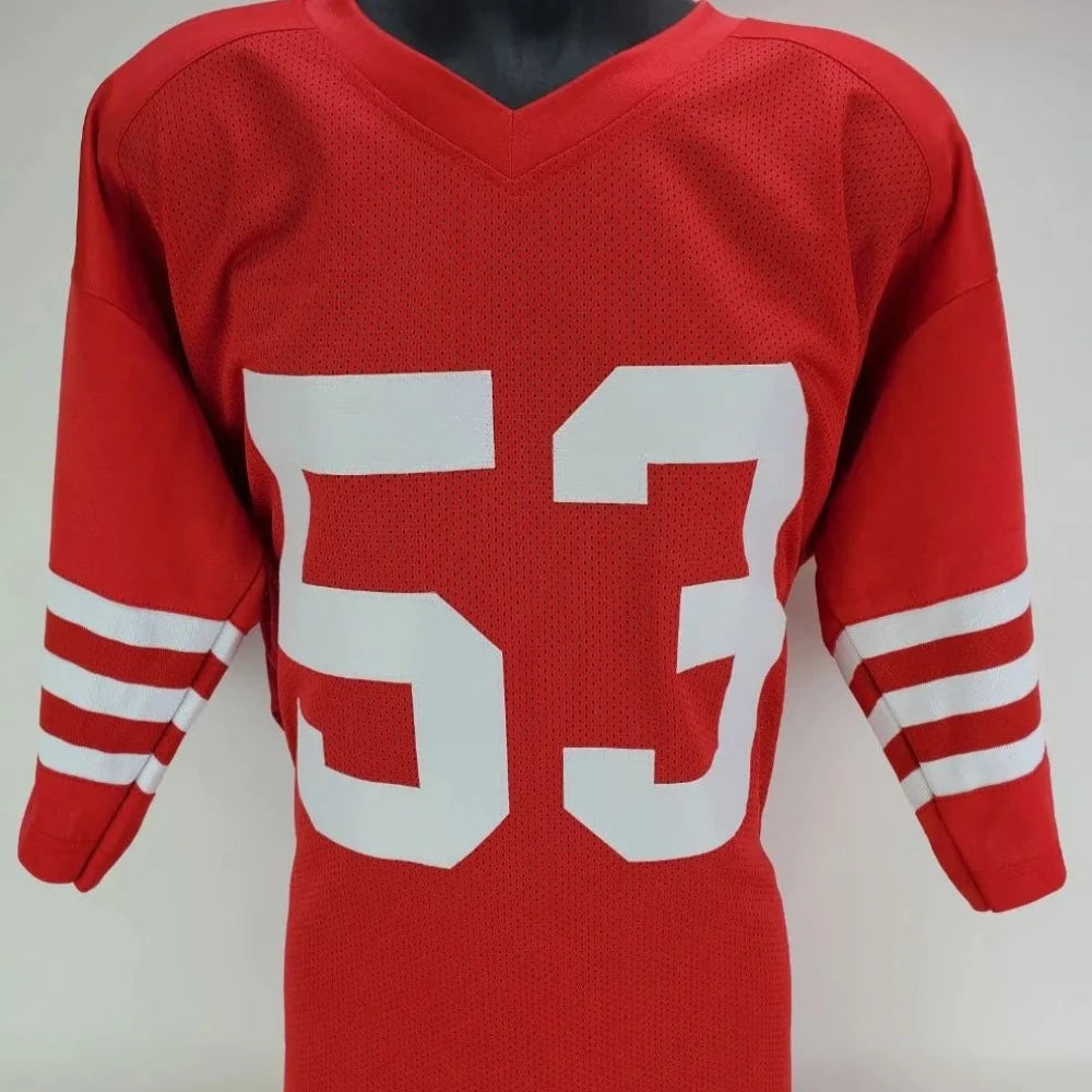 Bill Romanowski Signed San Francisco 49ers Jersey (Beckett Certified)