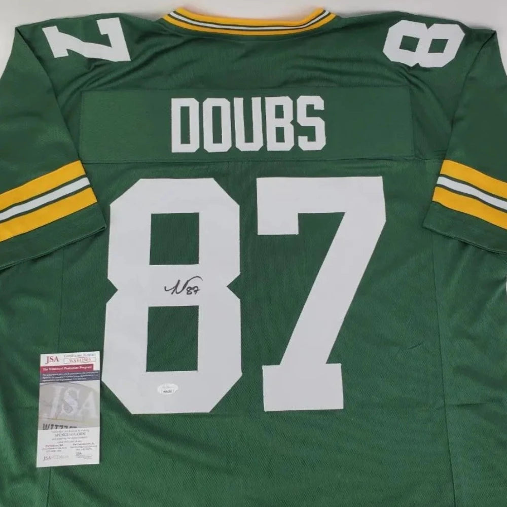 Romeo Doubs Signed Green Bay Packers Jersey (JSA Witness COA)