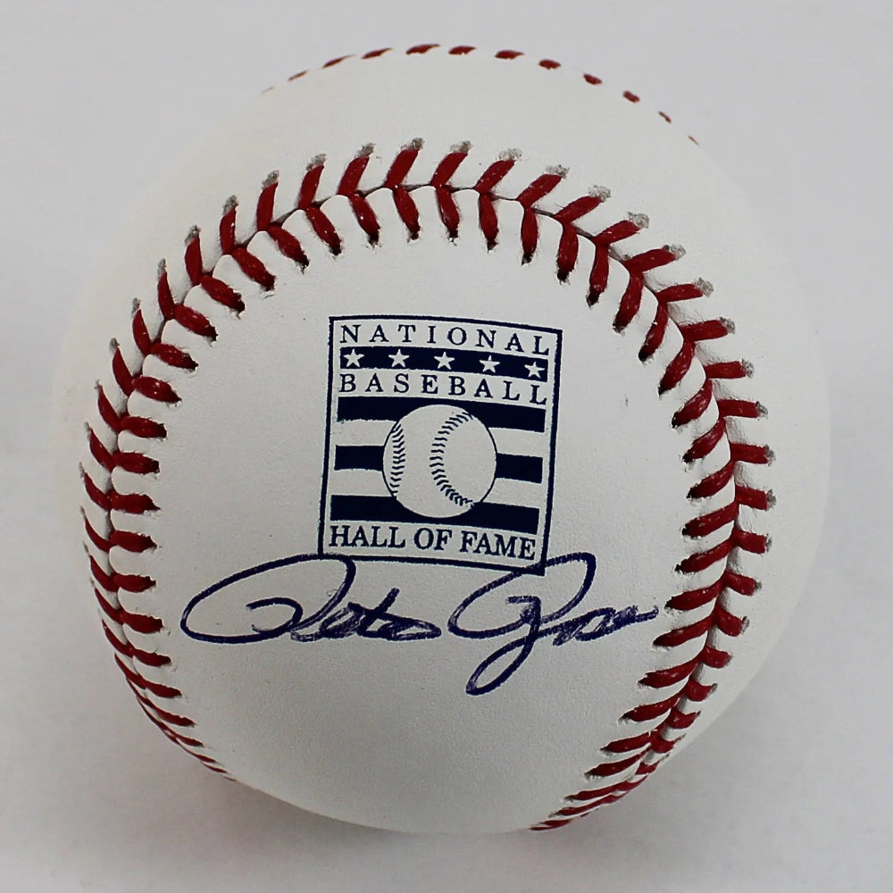 Pete Rose Signed Hall of Fame OML Baseball (JSA COA)