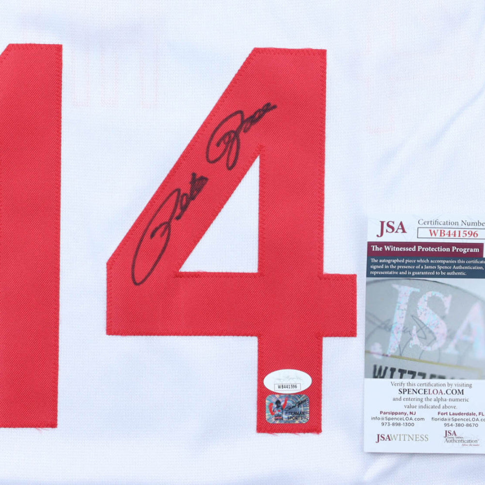 Pete Rose Signed "Hit King" Jersey (JSA &amp; Rose)