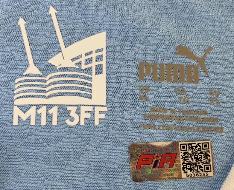 Ruben Dias Signed Manchester City Puma Soccer Jersey