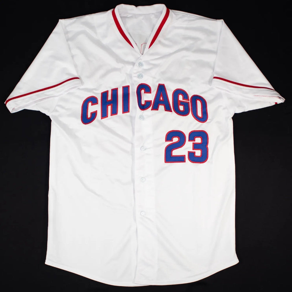 Ryne Sandberg “HOF 05” Signed Chicago Cubs Jersey (JSA COA)