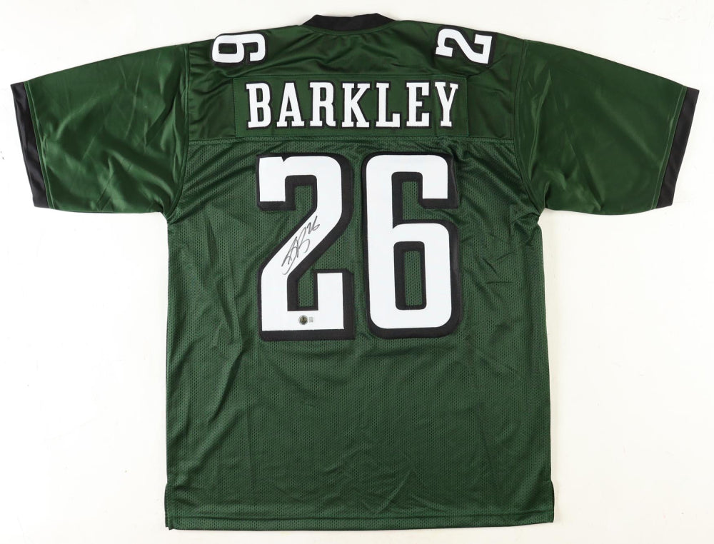 Saquon Barkley Signed Eagles Jersey (Beckett)