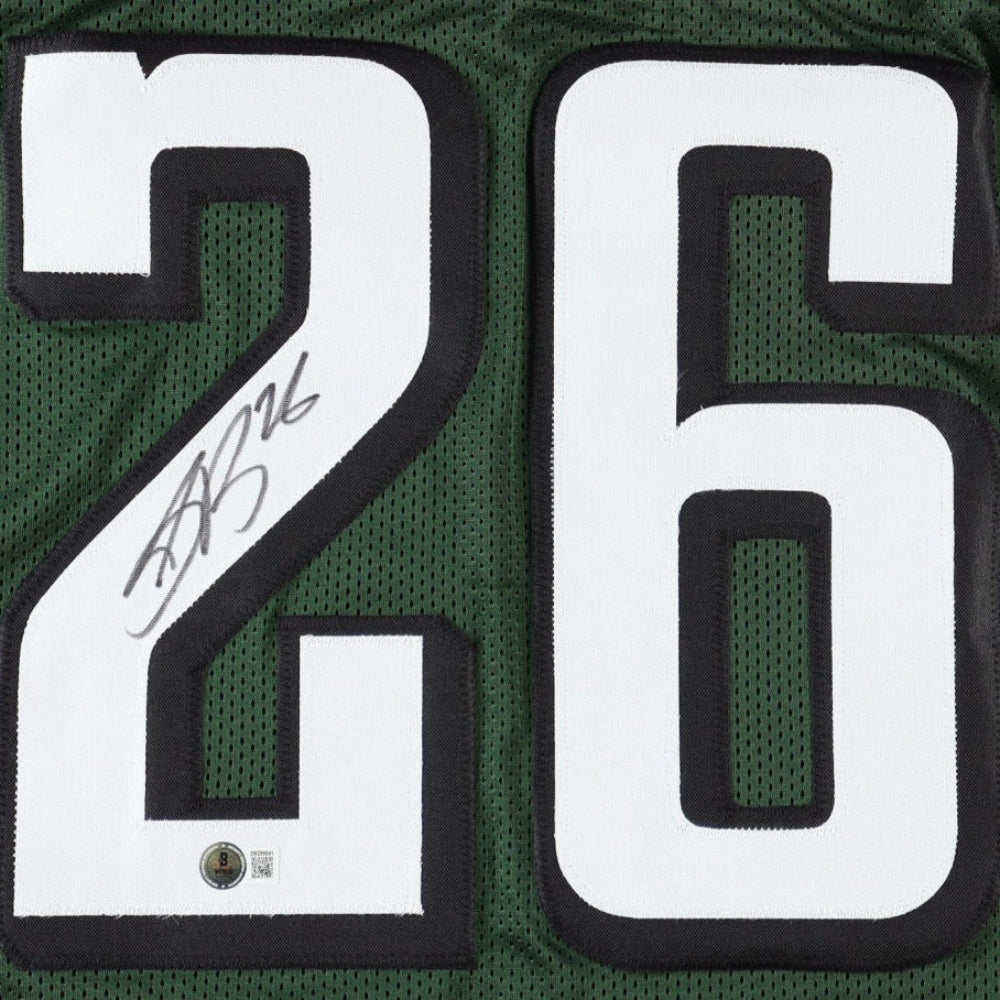 Saquon Barkley Signed Eagles Jersey (Beckett)