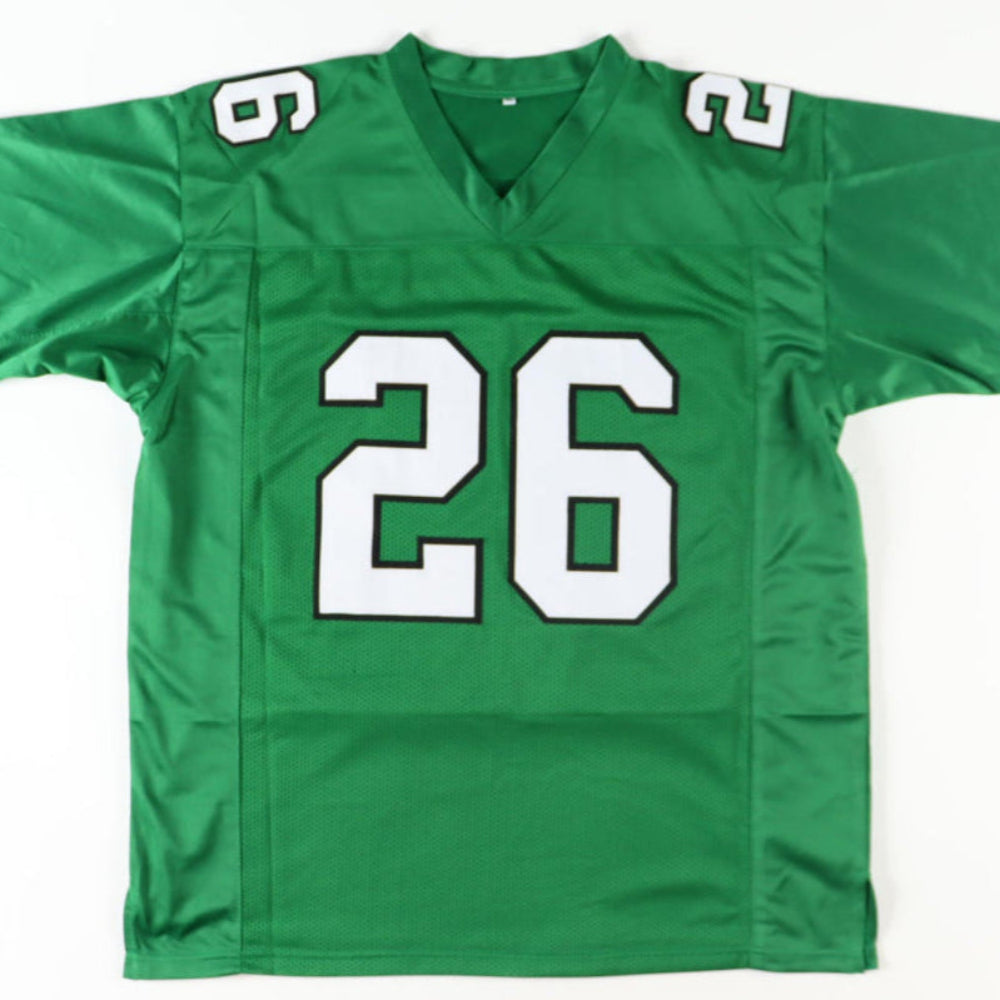 Saquon Barkley Signed Eagles Jersey (Beckett)(2)