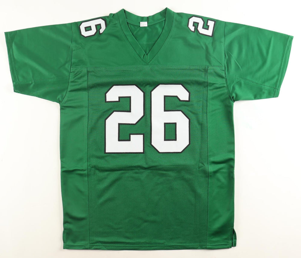 Saquon Barkley Signed Green Jersey (JSA)