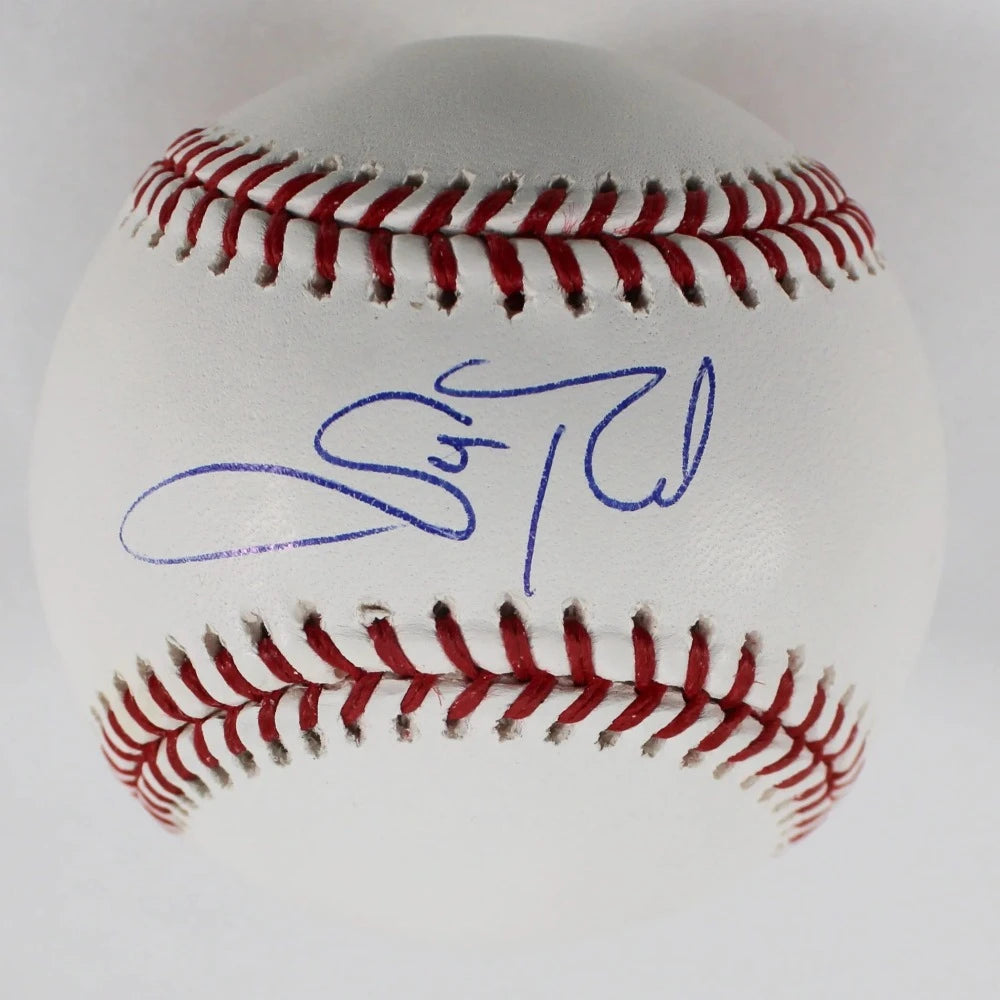 Scott Rolen Signed OML Baseball (Beckett Witness Certified)