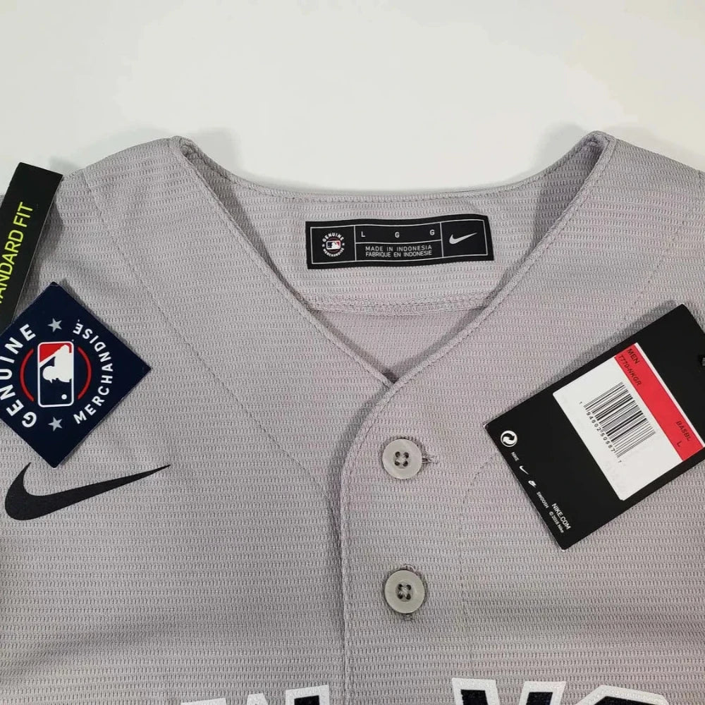 Luis Severino Signed New York Yankees Nike Engineered Replica Jersey (Fanatics Certified)