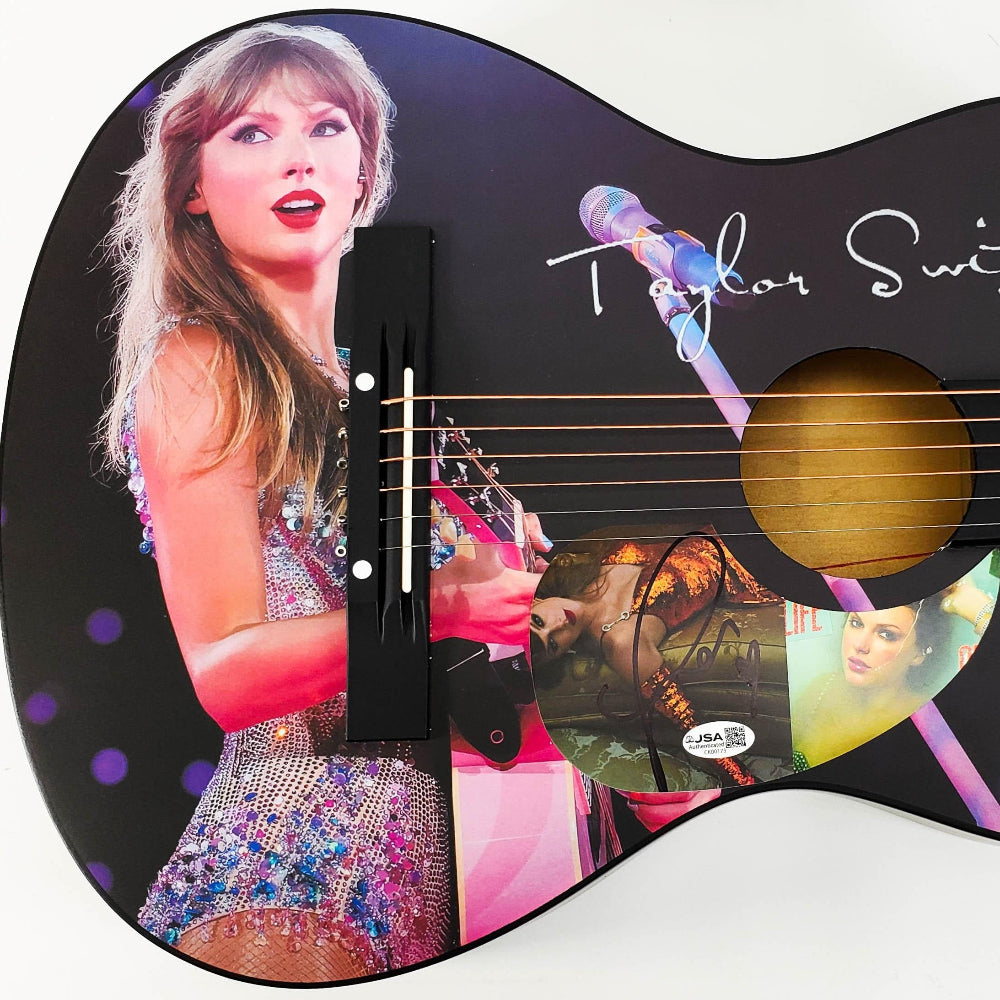 Taylor Swift Signed 38" "Eras Tour" "TLOAS #4" Acoustic Guitar (JSA)