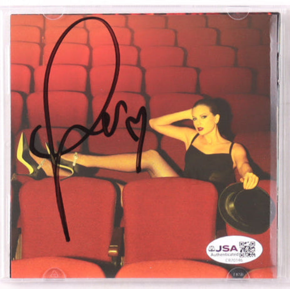 Taylor Swift Signed "The Life of a Showgirl" CD Insert with Case & Disc (11) (JSA)