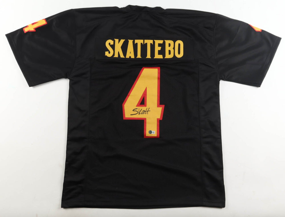 Cam Skattebo Signed ASU Black Jersey (Beckett)