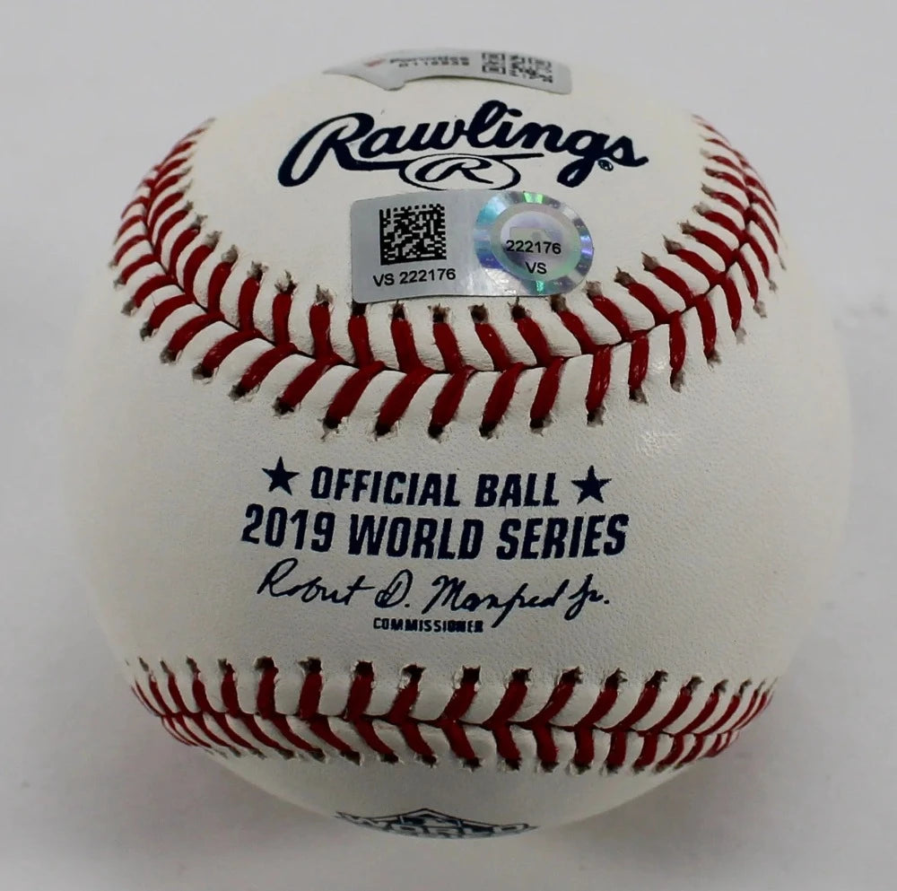 Stephen Strasburg Signed Official 2019 World Series Baseball (Fanatics)