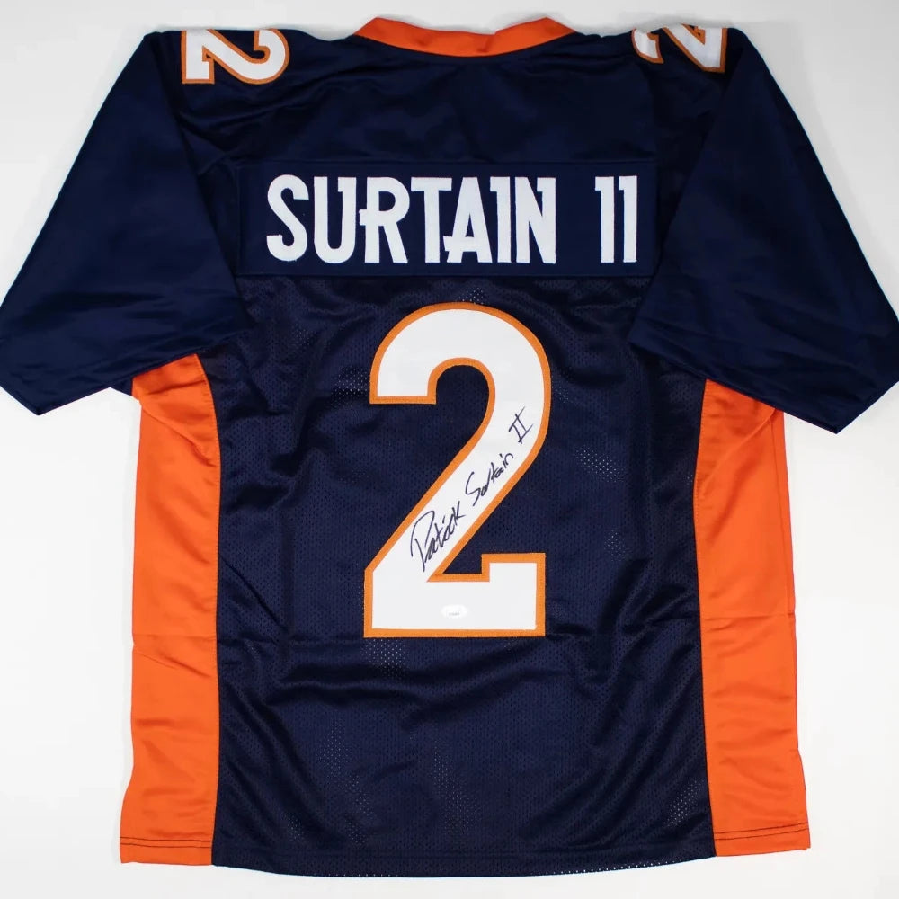 Patrick Surtain II Signed Denver Broncos Blue/Orange "Rookie Season" Jersey (JSA Signature Debut)