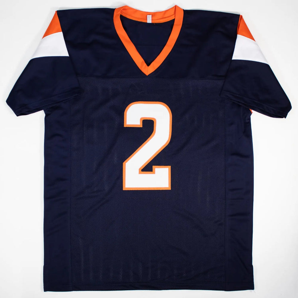 Patrick Surtain II Signed Dark Blue Broncos Jersey (Beckett Witness)