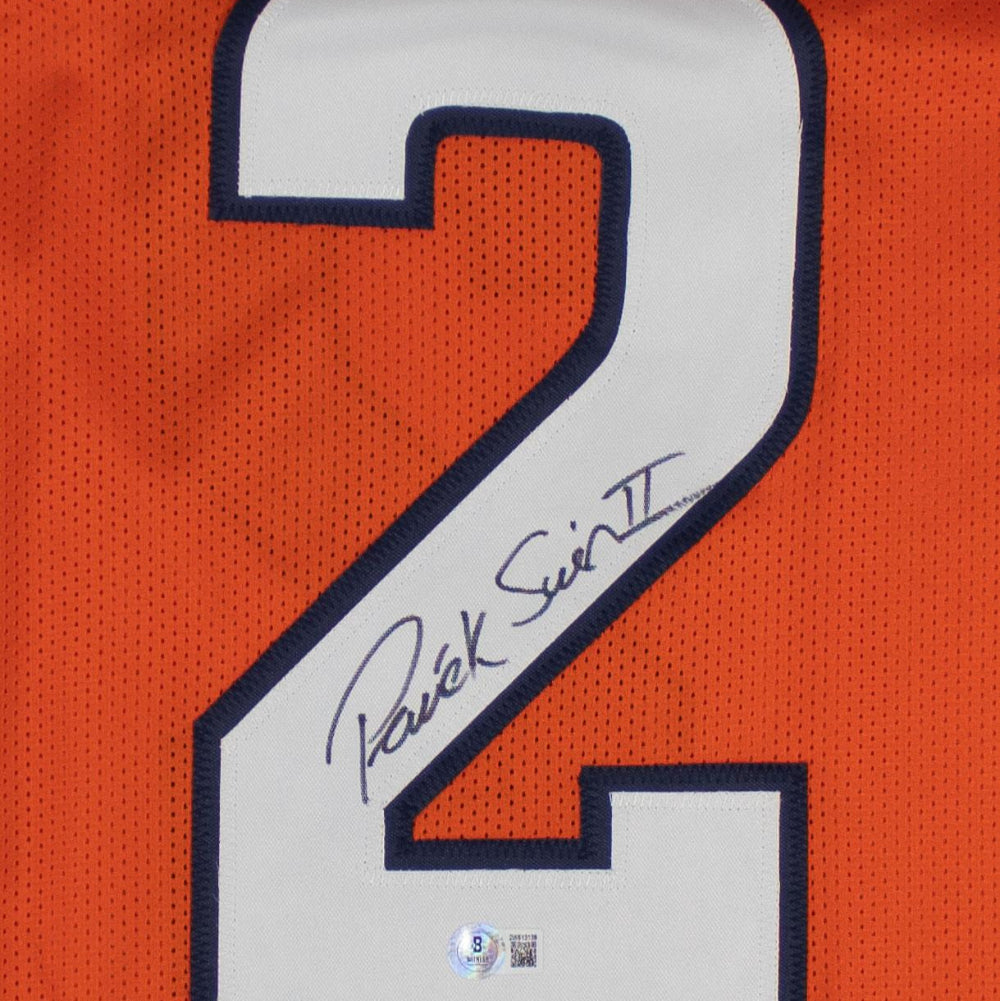 Patrick Surtain II Signed Broncos Orange Jersey (Beckett Witness Certified)