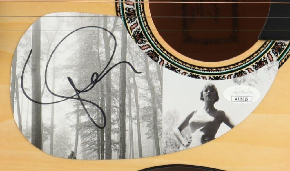 Taylor Swift Signed 38&amp;quot; Blonde Acoustic Guitar (JSA)