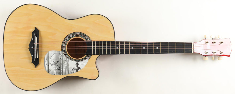 Taylor Swift Signed 38&amp;quot; Blonde Acoustic Guitar (JSA)