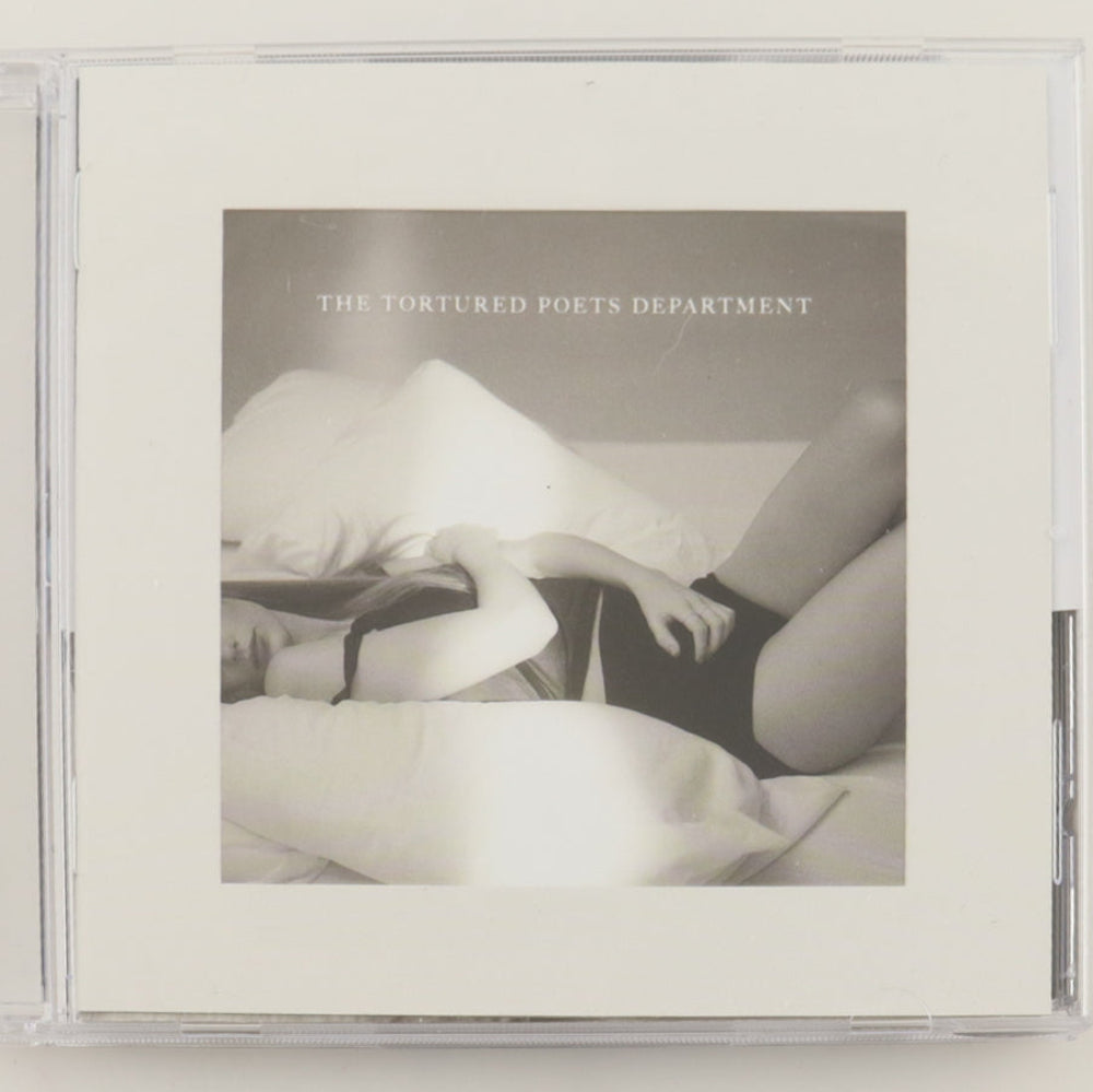 Taylor Swift Signed with &quot;Heart&quot; &quot;The Tortured Poets Department&quot; CD Insert With Case &amp; Disc(3)