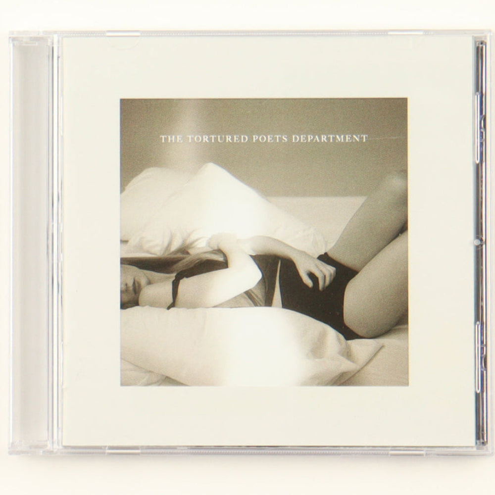 Taylor Swift Signed with a &quot;Heart&quot; &quot;The Tortured Poets Department&quot; CD Insert With Case &amp; Disc (Beckett LOA)