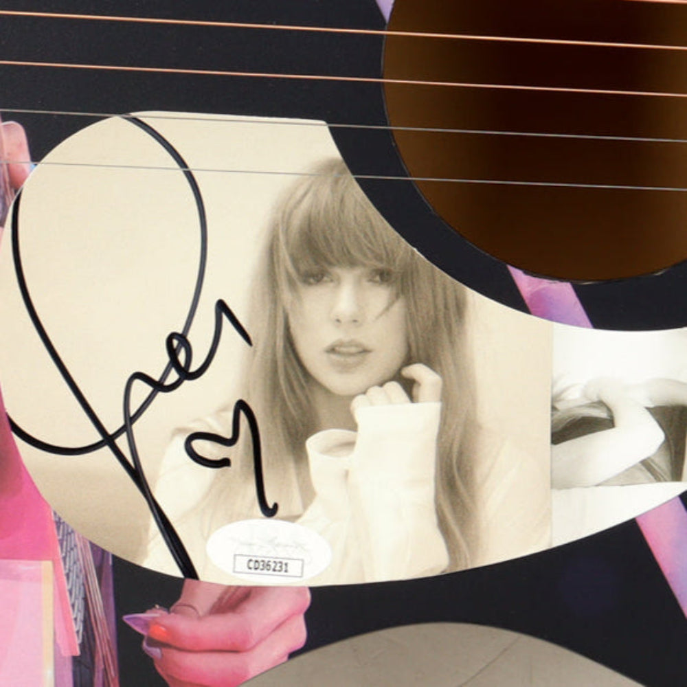 Taylor Swift Signed with a &quot;Heart&quot; 38&quot; &quot;Eras Tour&quot; Acoustic Guitar (JSA)