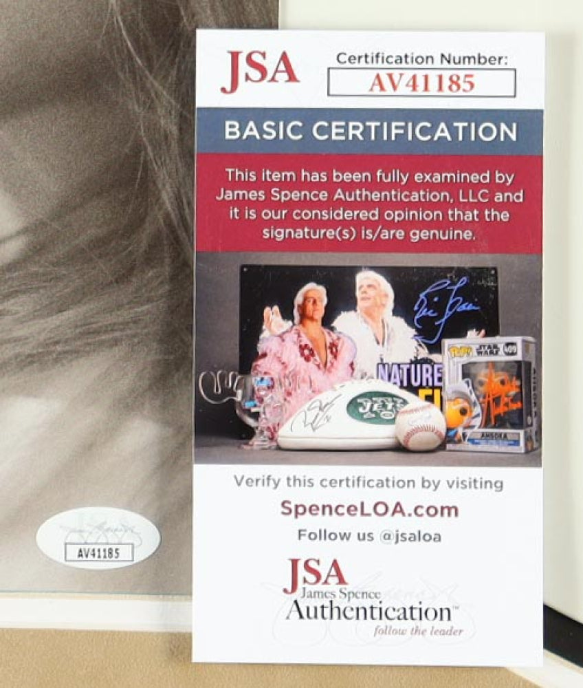 Taylor Swift Signed with Heart Custom Framed &quot;Tortured Poets Department&quot; Vinyl Album Insert Display