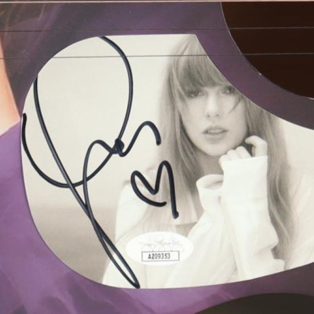 Taylor Swift Signed with a &quot;Heart&quot; 38&quot; Acoustic Guitar (JSA)