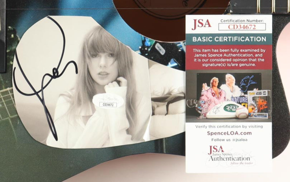 Taylor Swift Signed Ashthorpe "Reputation Tour" 38" Acoustic Guitar (JSA)
