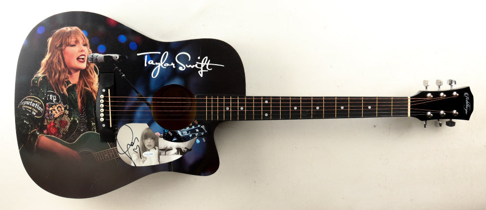 Taylor Swift Signed with a "Heart" Ashthorpe "Reputation Tour" 38" Acoustic Guitar (ACOA)