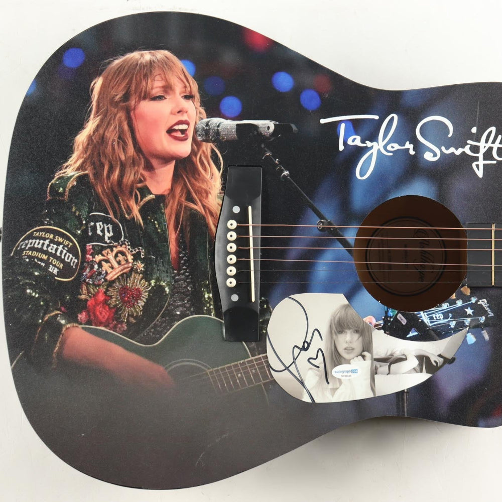 Taylor Swift Signed with a "Heart" Ashthorpe "Reputation Tour" 38" Acoustic Guitar (ACOA)