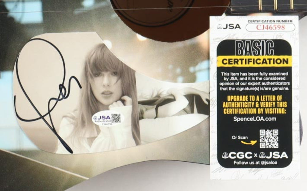 Taylor Swift Signed Ashthorpe 38" "Eras Tour" Guitar (ACOA)