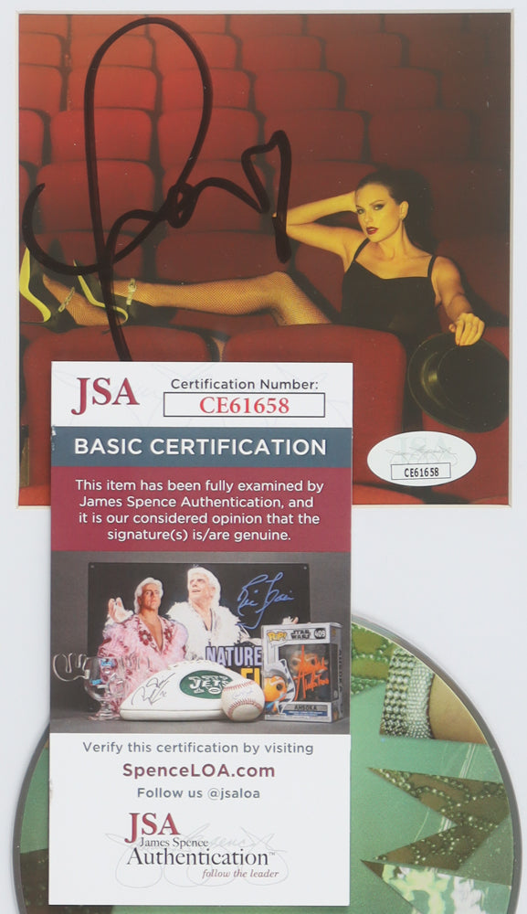 Taylor Swift Signed "The Life of a Showgirl" Framed CD Insert Display (2)(JSA)