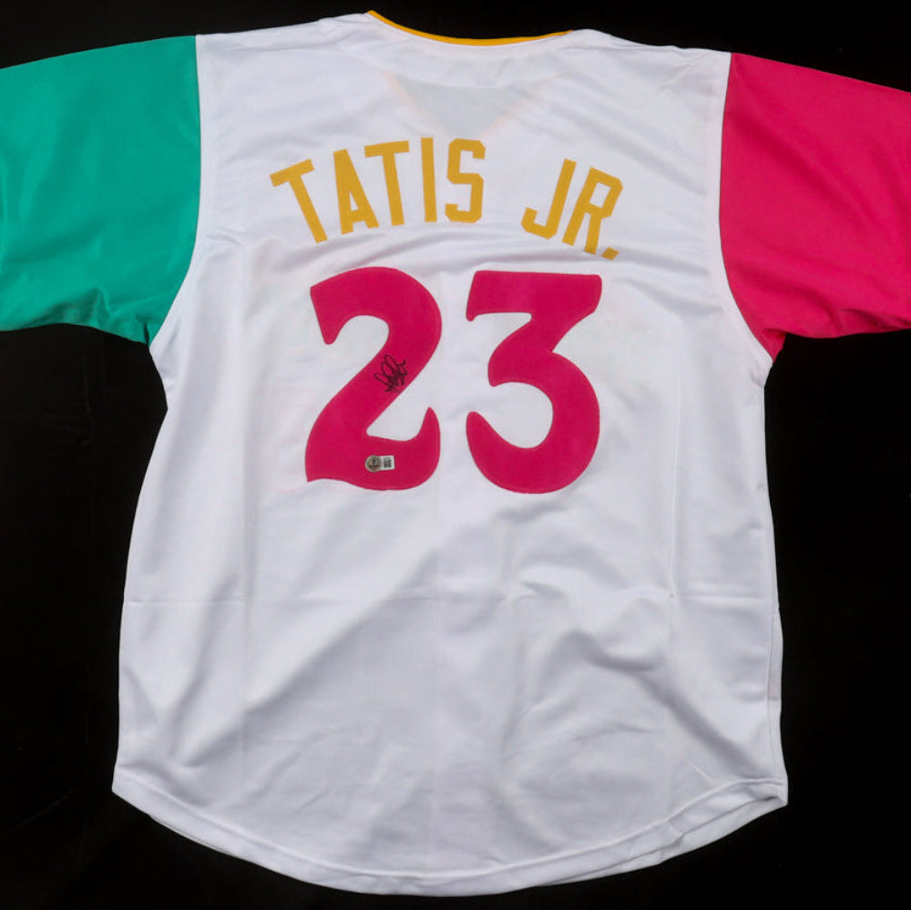 Fernando Tatis Jr. Signed Padres City Connect Jersey (Beckett)
