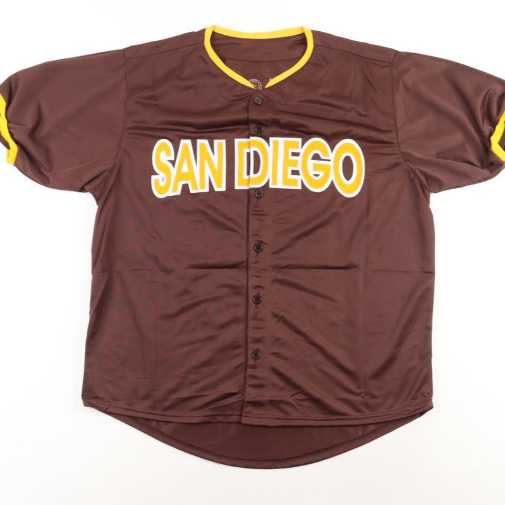 Fernando Tatis Jr. Signed Brown Jersey (3) (JSA)