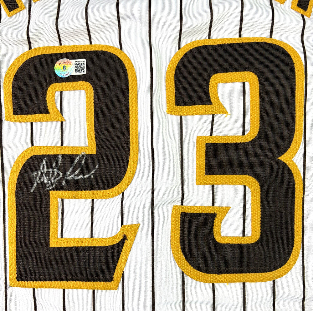 Fernando Tatis Jr. Signed White Padres Jersey (1) (Beckett)