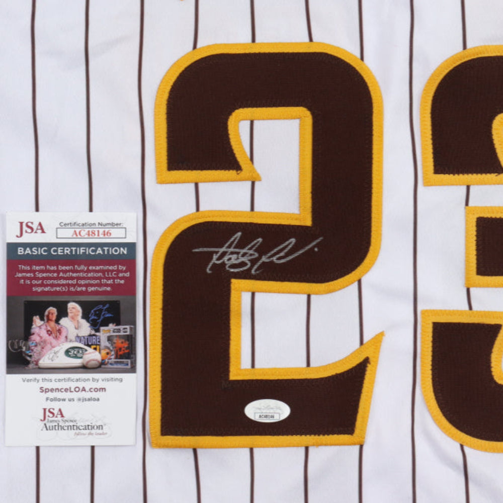 Fernando Tatis Jr. Signed White Jersey (JSA)