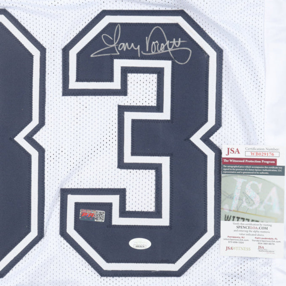 Tony Dorsett Signed White Jersey (JSA)