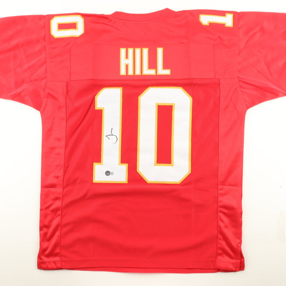 Tyreek Hill Signed Chiefs Red Jersey (Beckett)