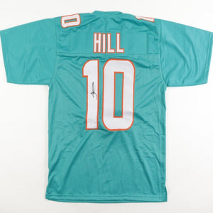 Tua Tagovailoa Signed Miami Teal Football Jersey (JSA) —