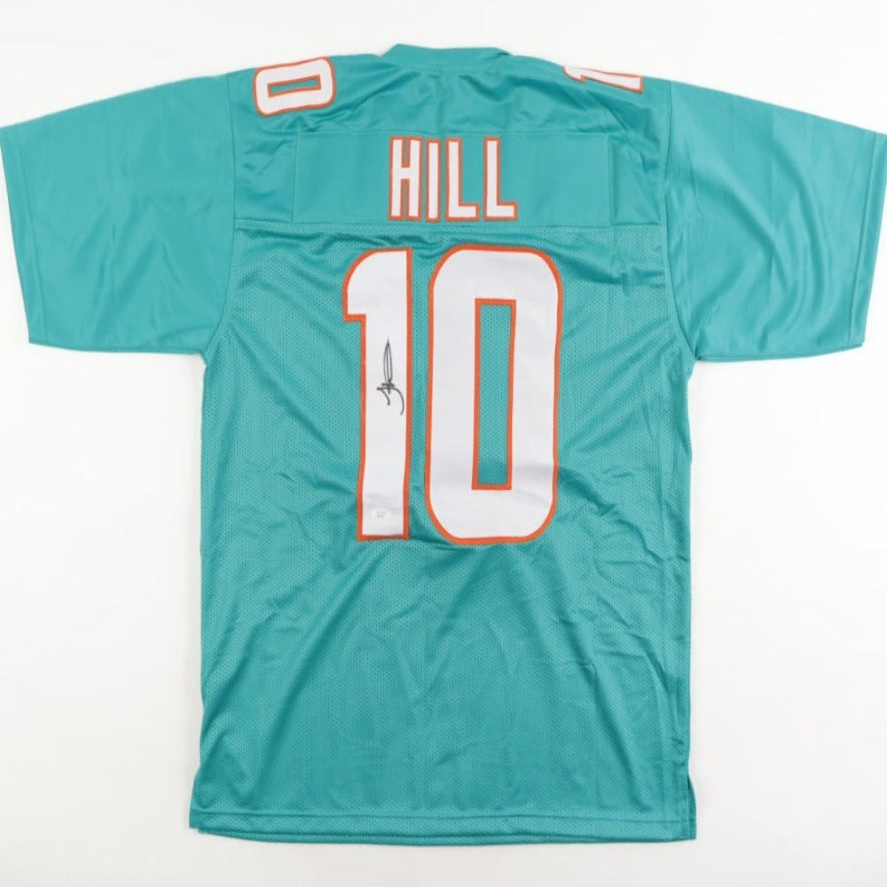 Tua Tagovailoa Signed Miami Teal Football Jersey (JSA) —