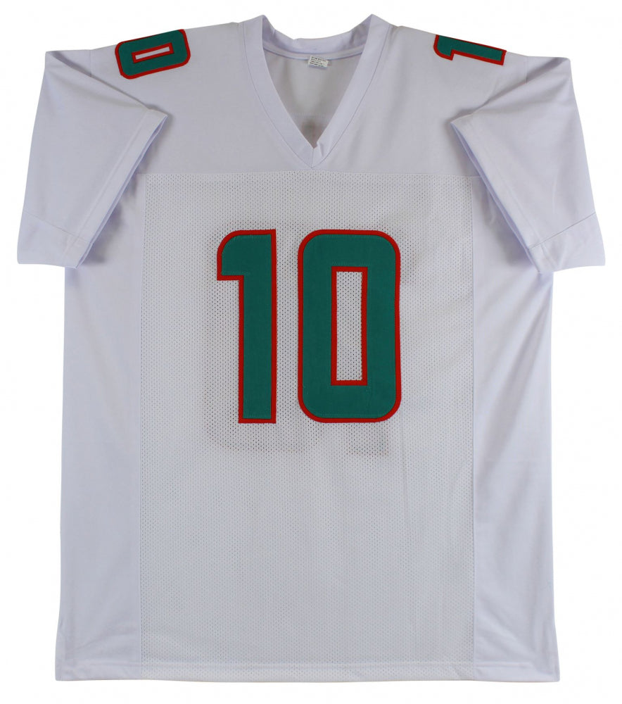 Tyreek Hill Signed White Jersey (Beckett)