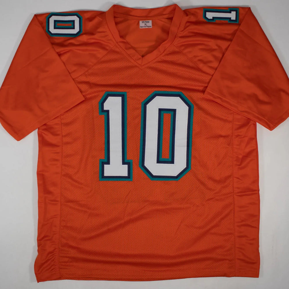 Tyreek Hill Signed Orange Dolphins Jersey (Beckett)