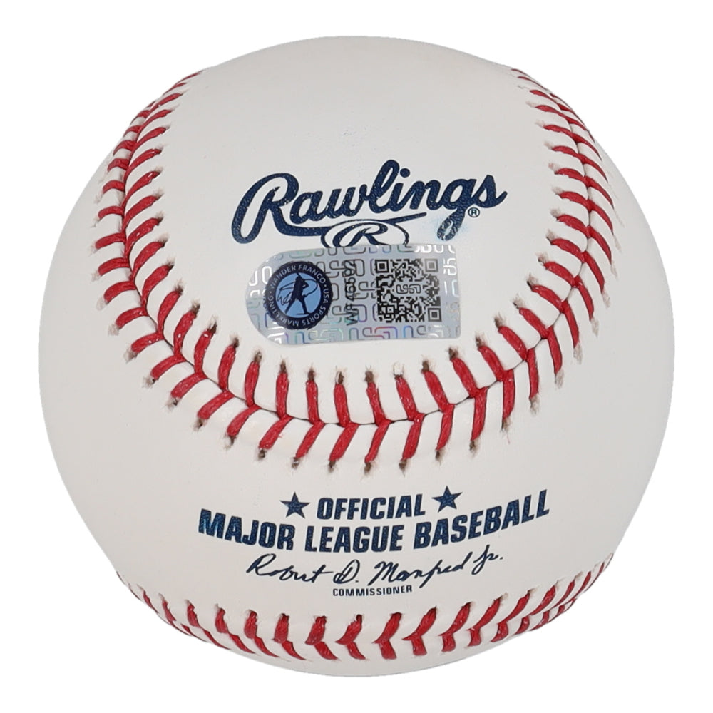 Wander Franco Signed OML Baseball (Franco)