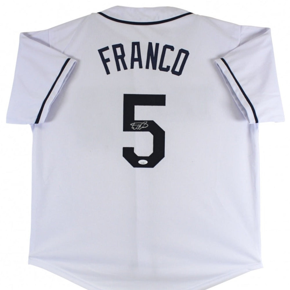 Wander Franco "Rookie Year" Signed Jersey (JSA)