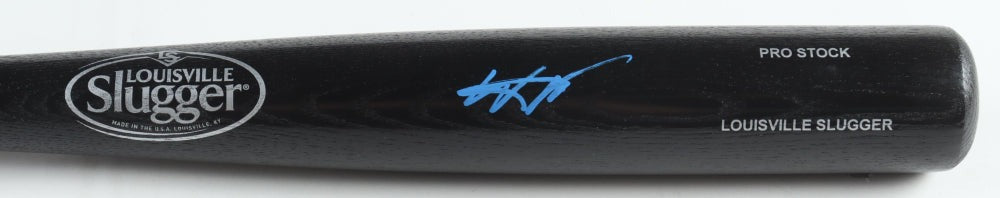 Wander Franco Signed Louisville Slugger Baseball Bat (Franco)